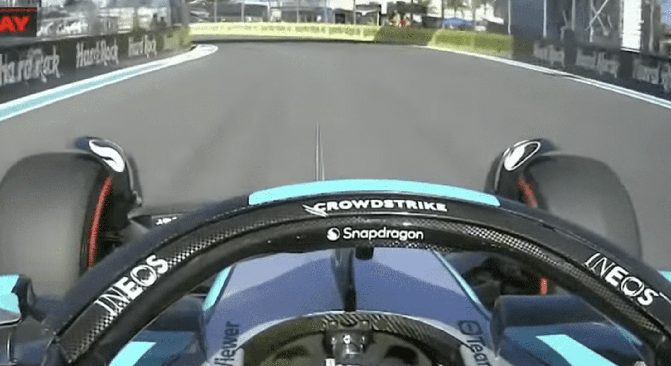 F1 Race car in Miami 